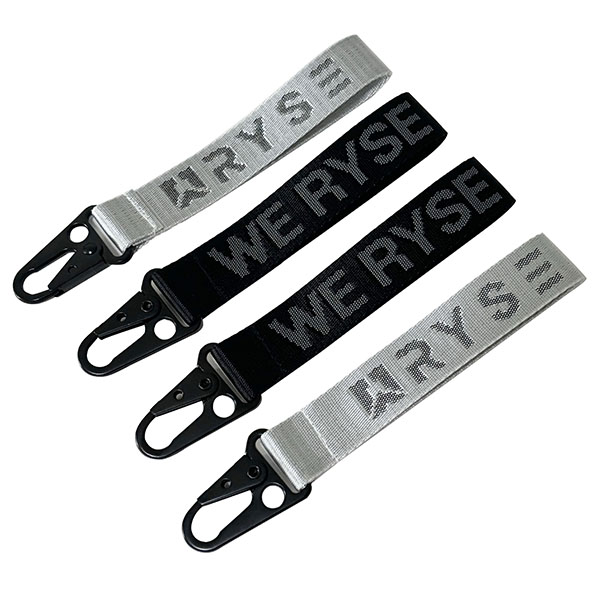 Nylon Jacquard Keychain