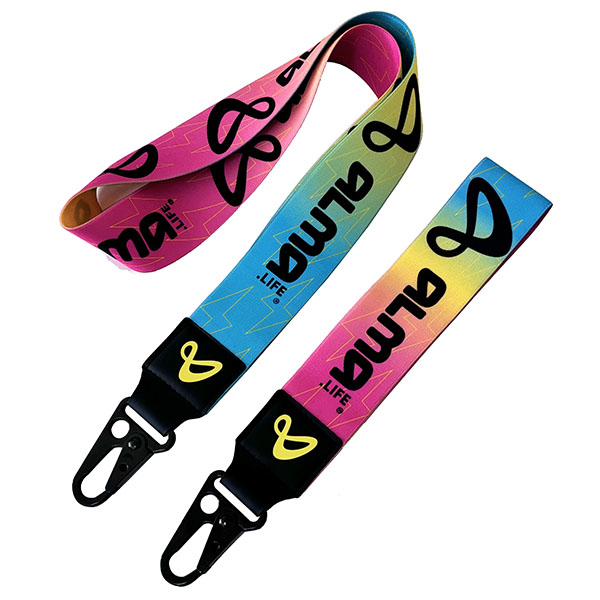 Elastic Sublimation Lanyard 
