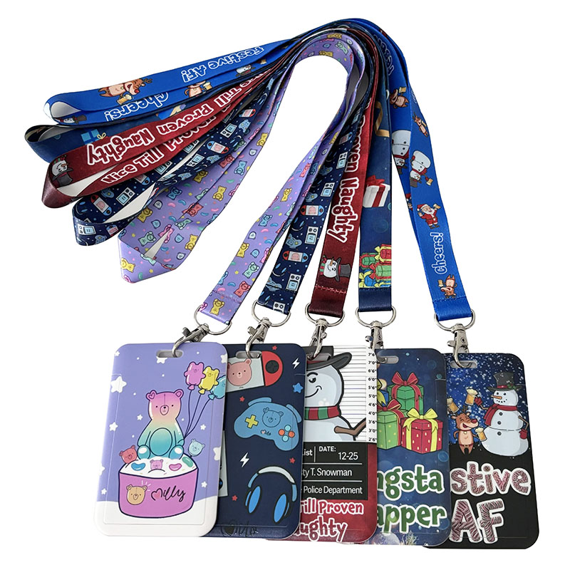  Anime Card Badge Holder Lanyard
