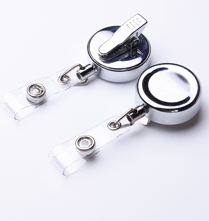 Retractable Metal Badge Reel