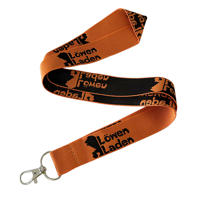 Custom Polyester Jacquard Lanyard