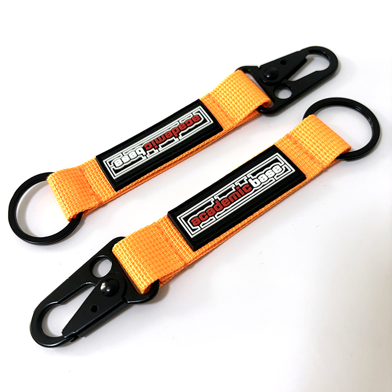 PVC Patch Custom Key Hook Lanyard